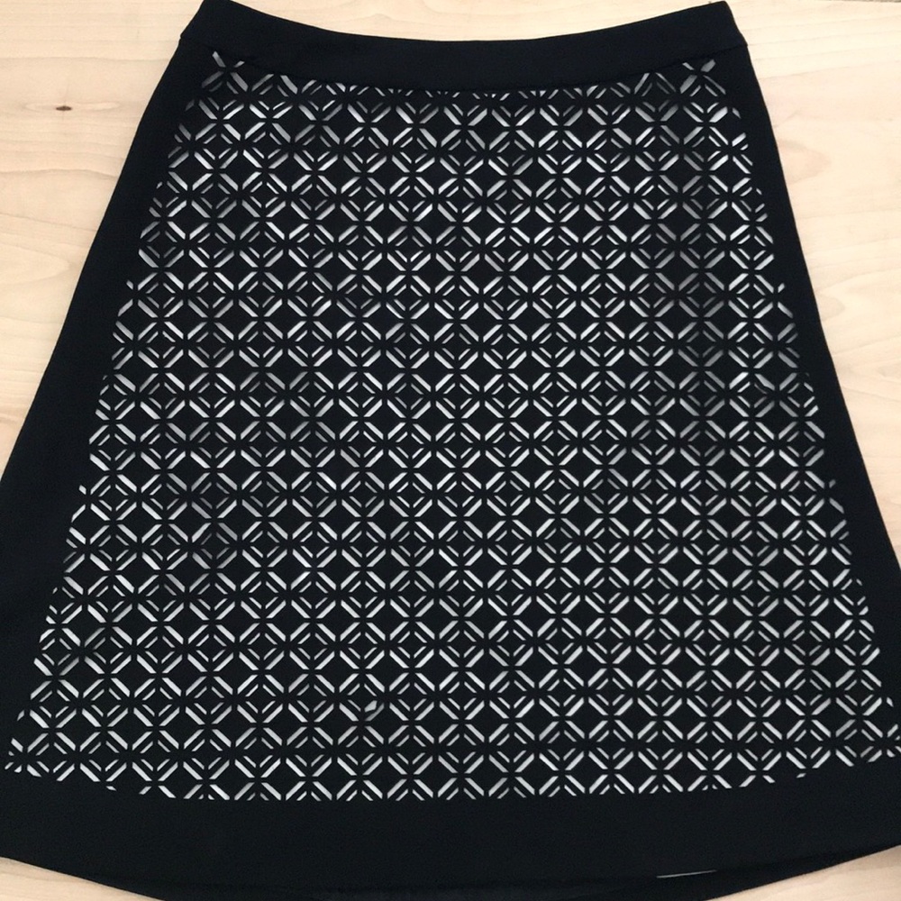WHBM Laser Cut Skirt - Picture 6 of 8